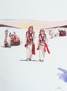 Bedoin Guards / Guardias Beduinos     